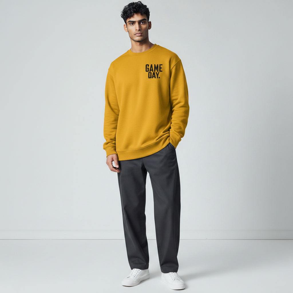'Game Day' Crewneck - Gold