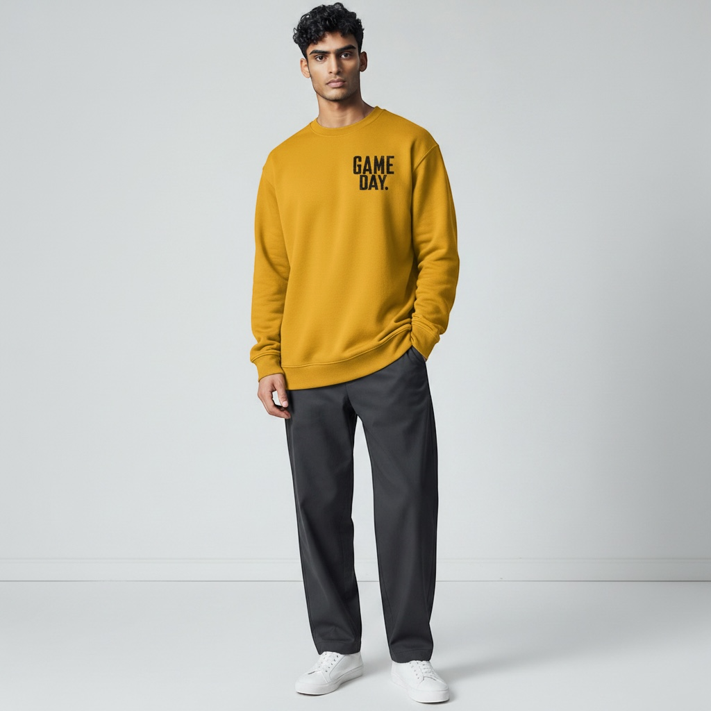 'Game Day' Crewneck - Gold